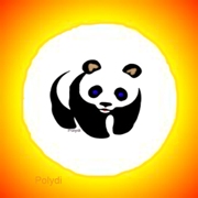 Panda Bear Circle of Light