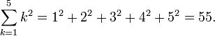 capital sigma notation